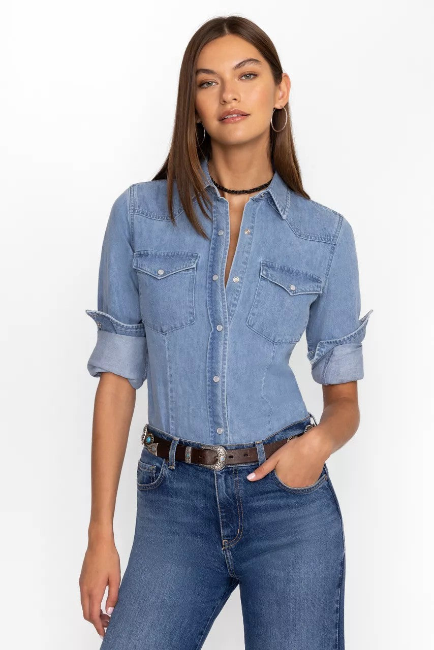 PROVENCE DENIM SHIRT
