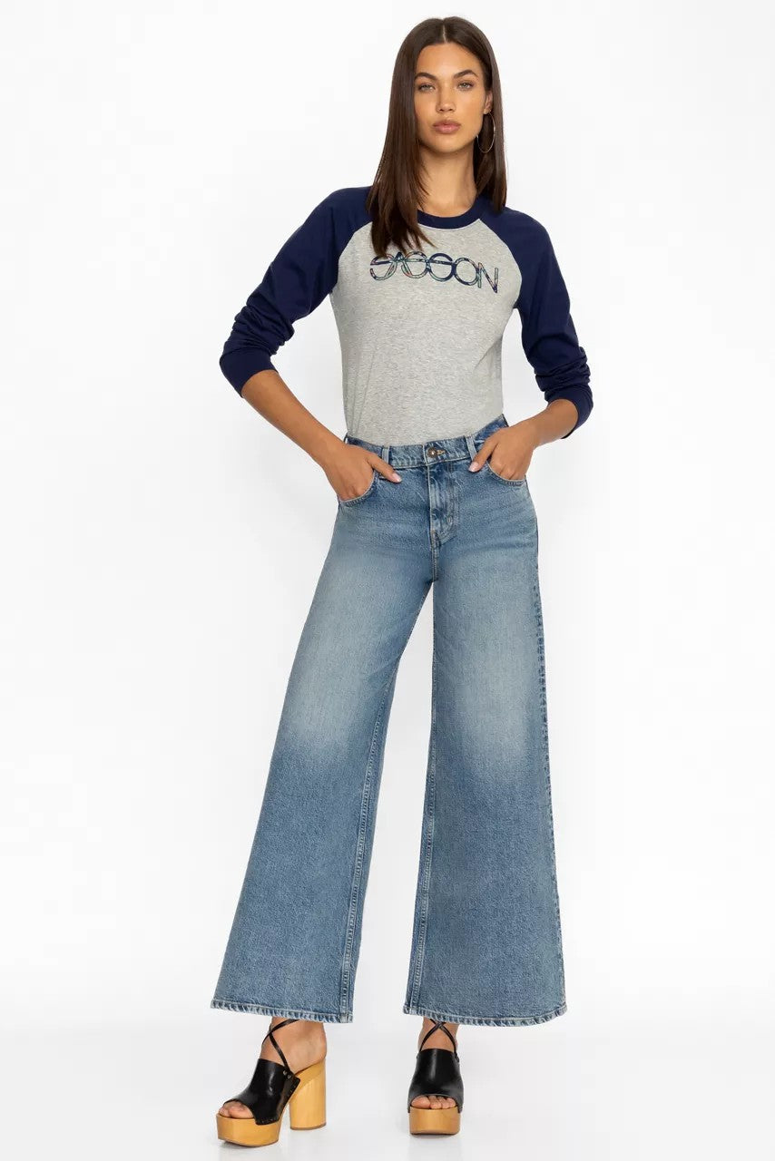 MADEMOISELLE WIDE LEG JEAN