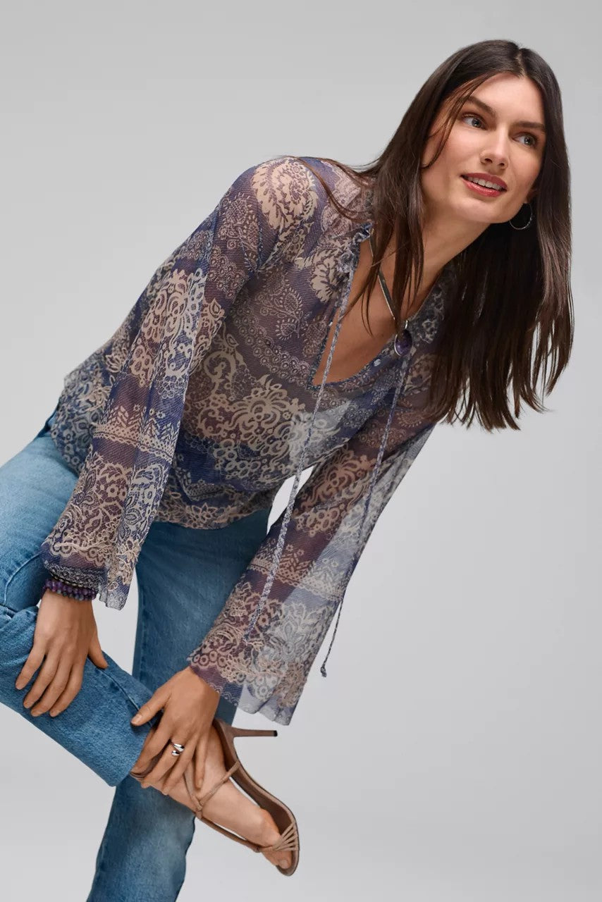 MAZZY PEASANT BLOUSE