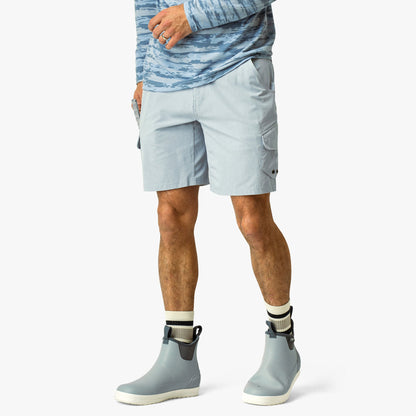 AFTCO Pinnacle Fishing Shorts Naval Storm Camo