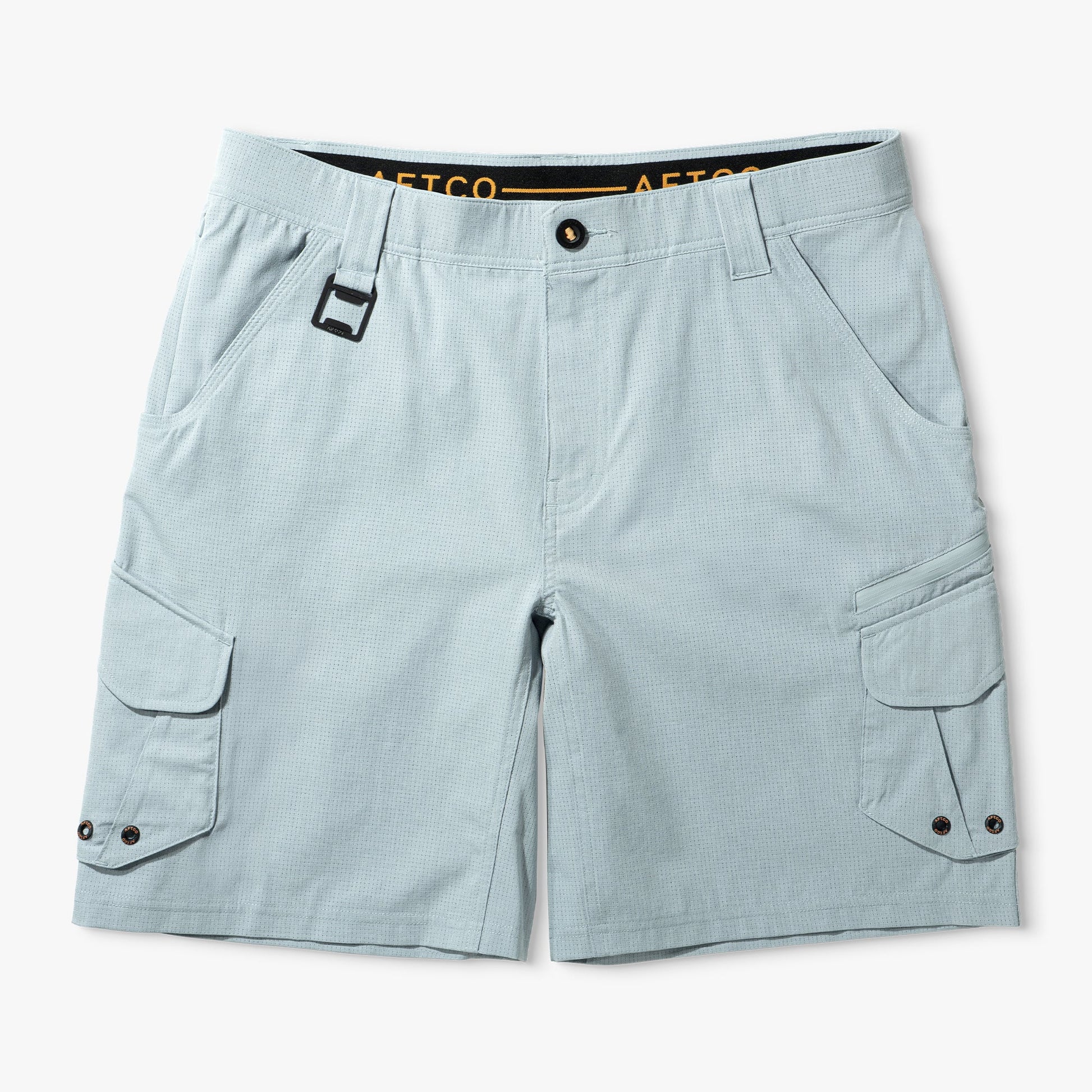 AFTCO Pinnacle Fishing Shorts Naval Storm Camo