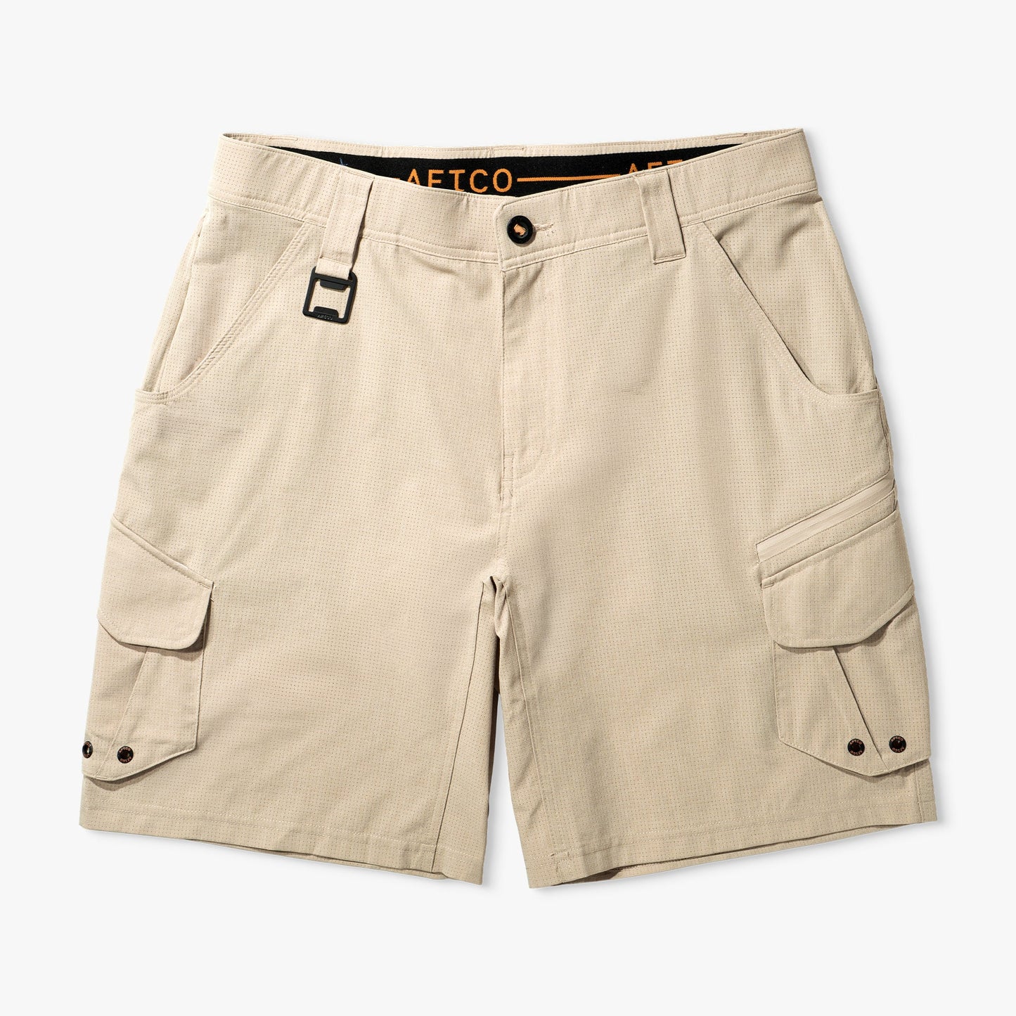 AFTCO Pinnacle Fishing Shorts Naval Storm Camo
