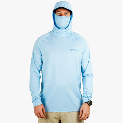 AFTCO Adapt Tactical Phase Change Performance Shirt Oyster Gray Heather