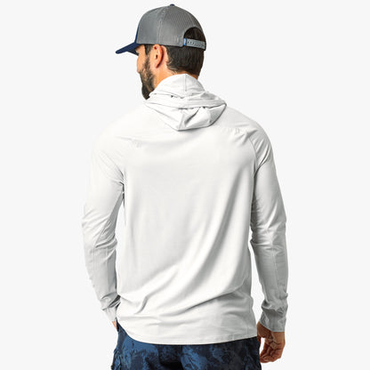 AFTCO Adapt Tactical Phase Change Performance Shirt Oyster Gray Heather