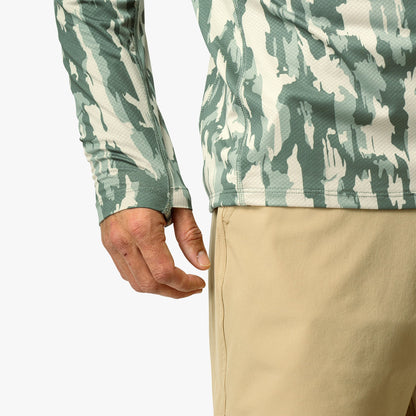 AFTCO Adapt Tactical Phase Change Performance Shirt Oyster Gray Heather