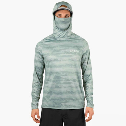 AFTCO Adapt Tactical Phase Change Performance Shirt Oyster Gray Heather