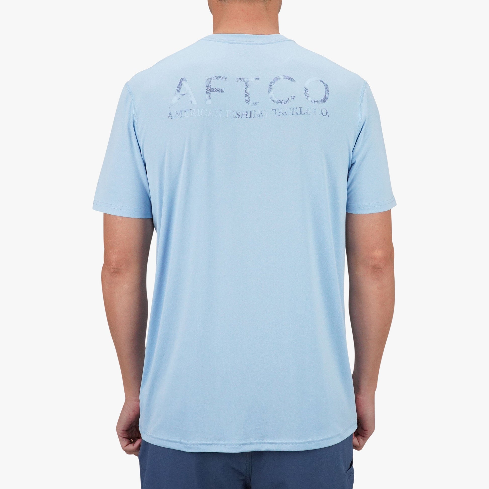AFTCO Samurai SS Performance Shirt Splish Splash Heather