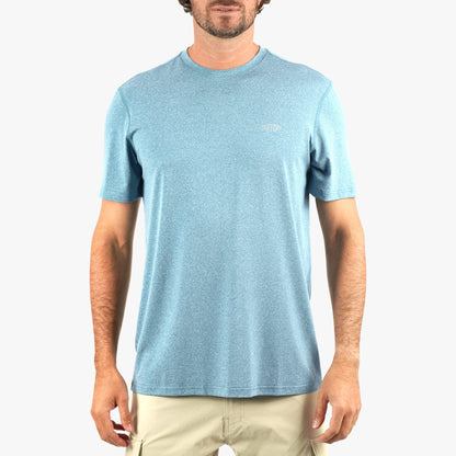 AFTCO Samurai SS Performance Shirt Splish Splash Heather