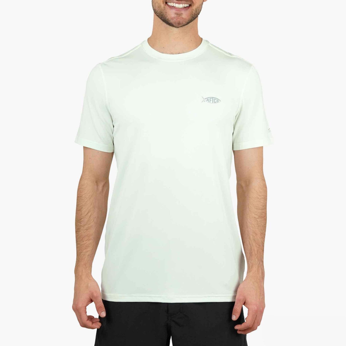 AFTCO Samurai SS Performance Shirt Splish Splash Heather