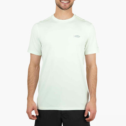 AFTCO Samurai SS Performance Shirt Splish Splash Heather