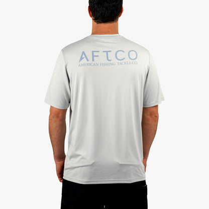 AFTCO Samurai SS Performance Shirt Splish Splash Heather