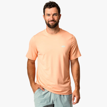 AFTCO Samurai SS Performance Shirt Splish Splash Heather