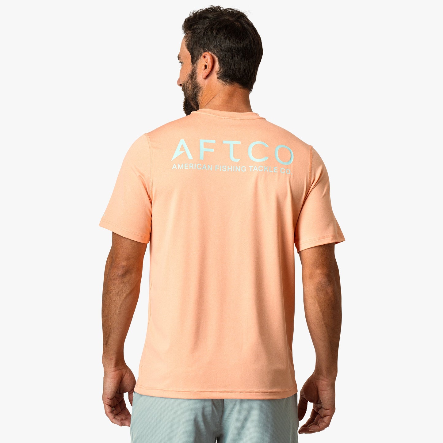 AFTCO Samurai SS Performance Shirt Splish Splash Heather