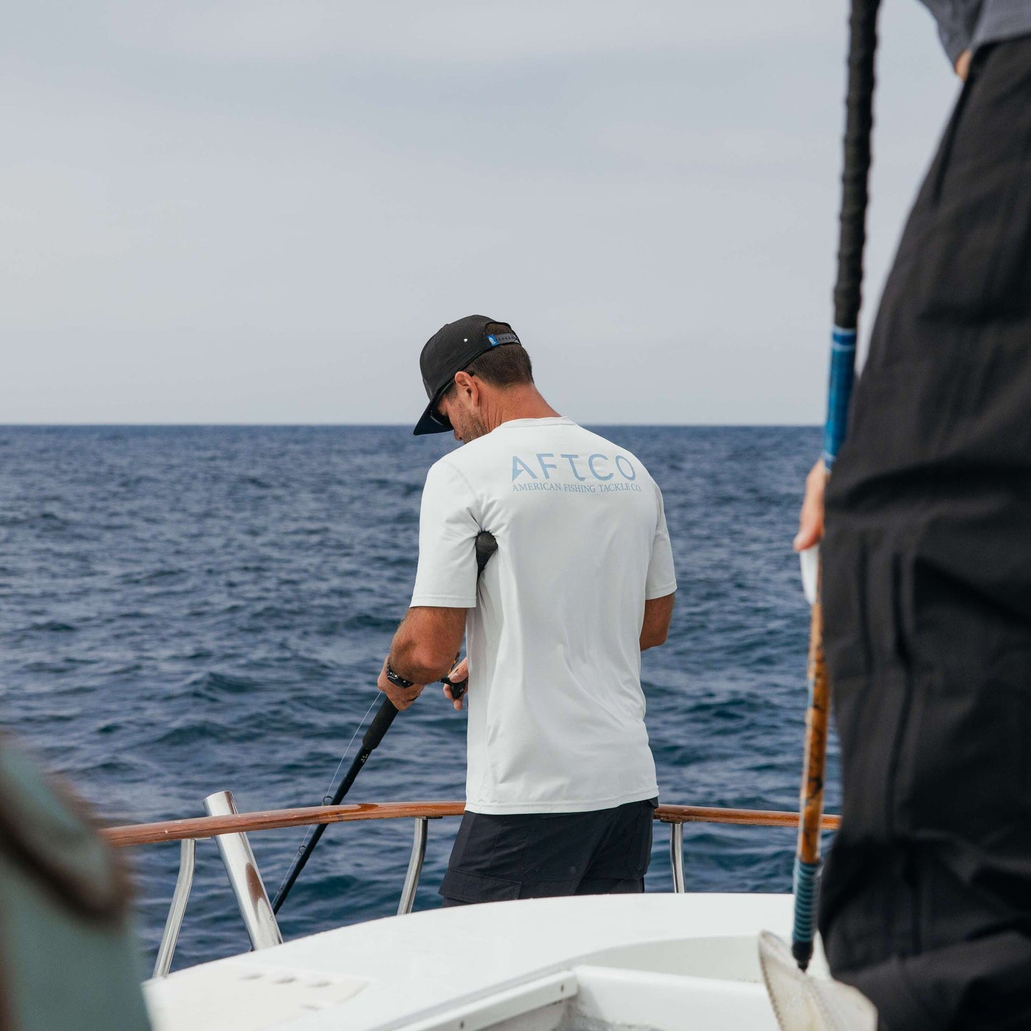 AFTCO Samurai SS Performance Shirt Splish Splash Heather