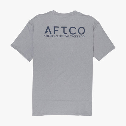 AFTCO Samurai SS Performance Shirt Splish Splash Heather