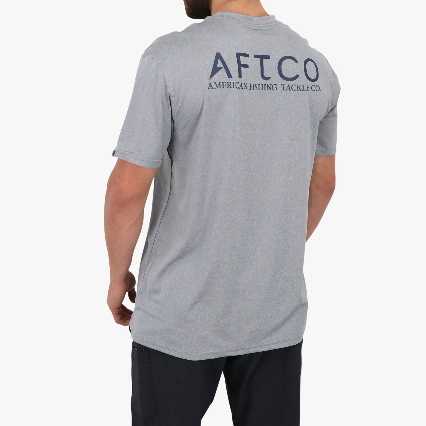 AFTCO Samurai SS Performance Shirt Splish Splash Heather