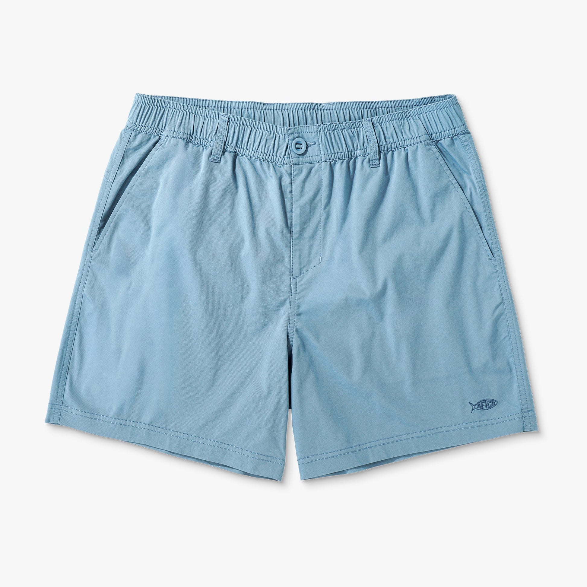AFTCO Landlocked Stretch Shorts Blue Shadow