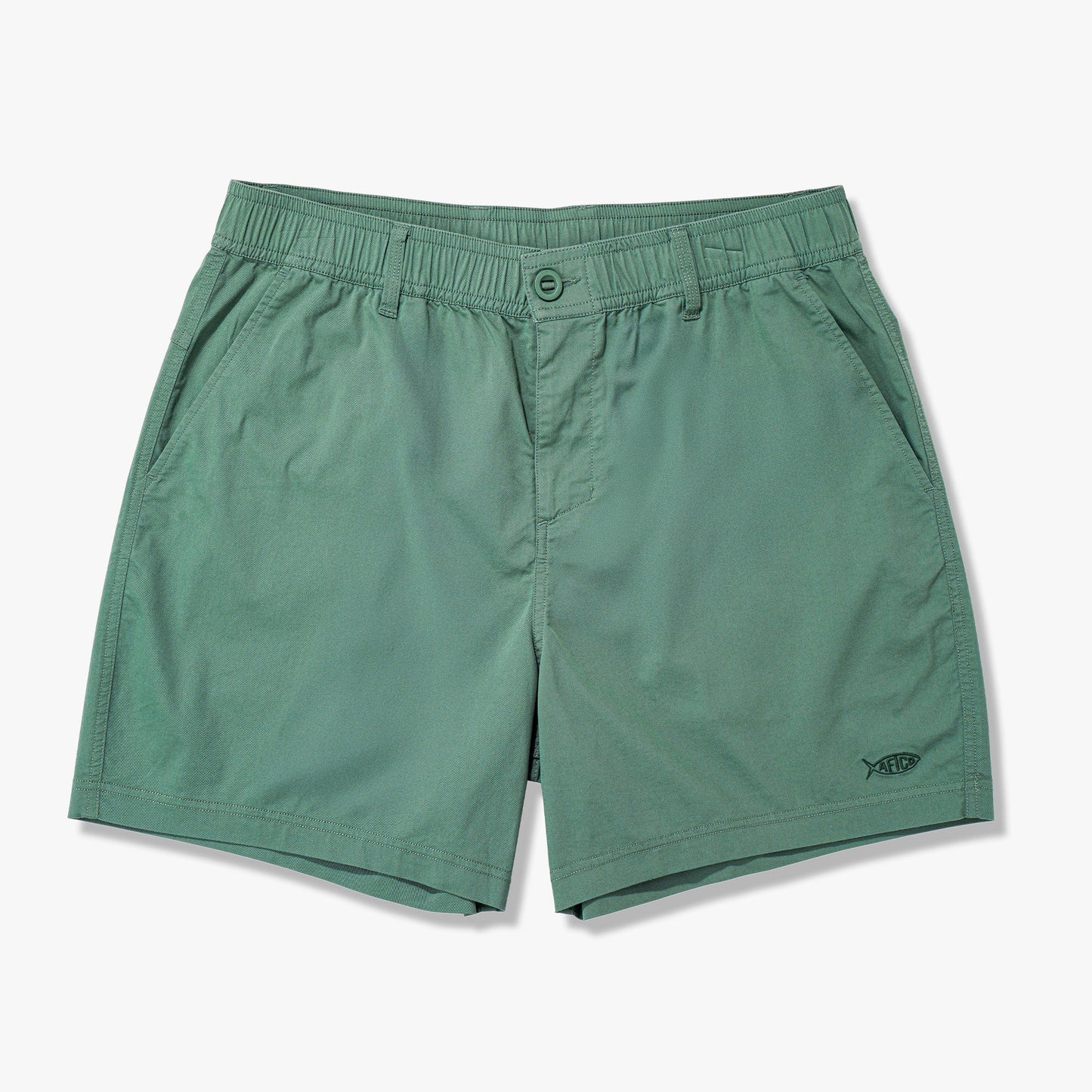 AFTCO Landlocked Stretch Shorts Blue Shadow