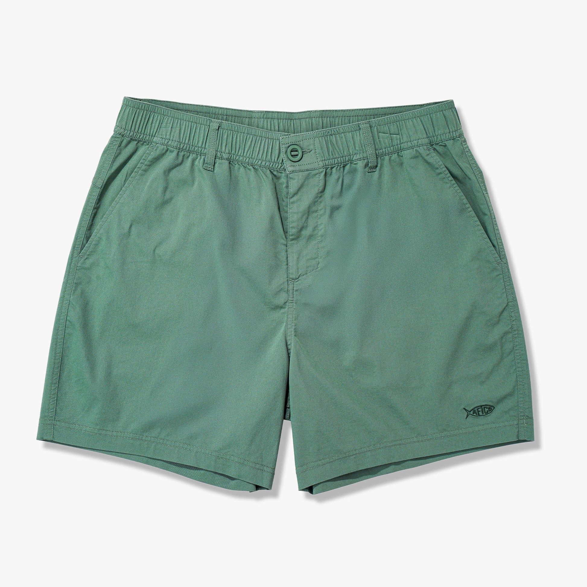 AFTCO Landlocked Stretch Shorts Blue Shadow