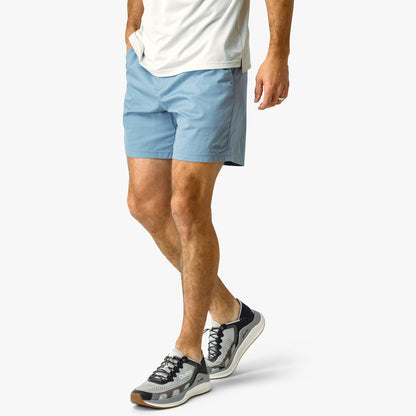 AFTCO Landlocked Stretch Shorts Blue Shadow