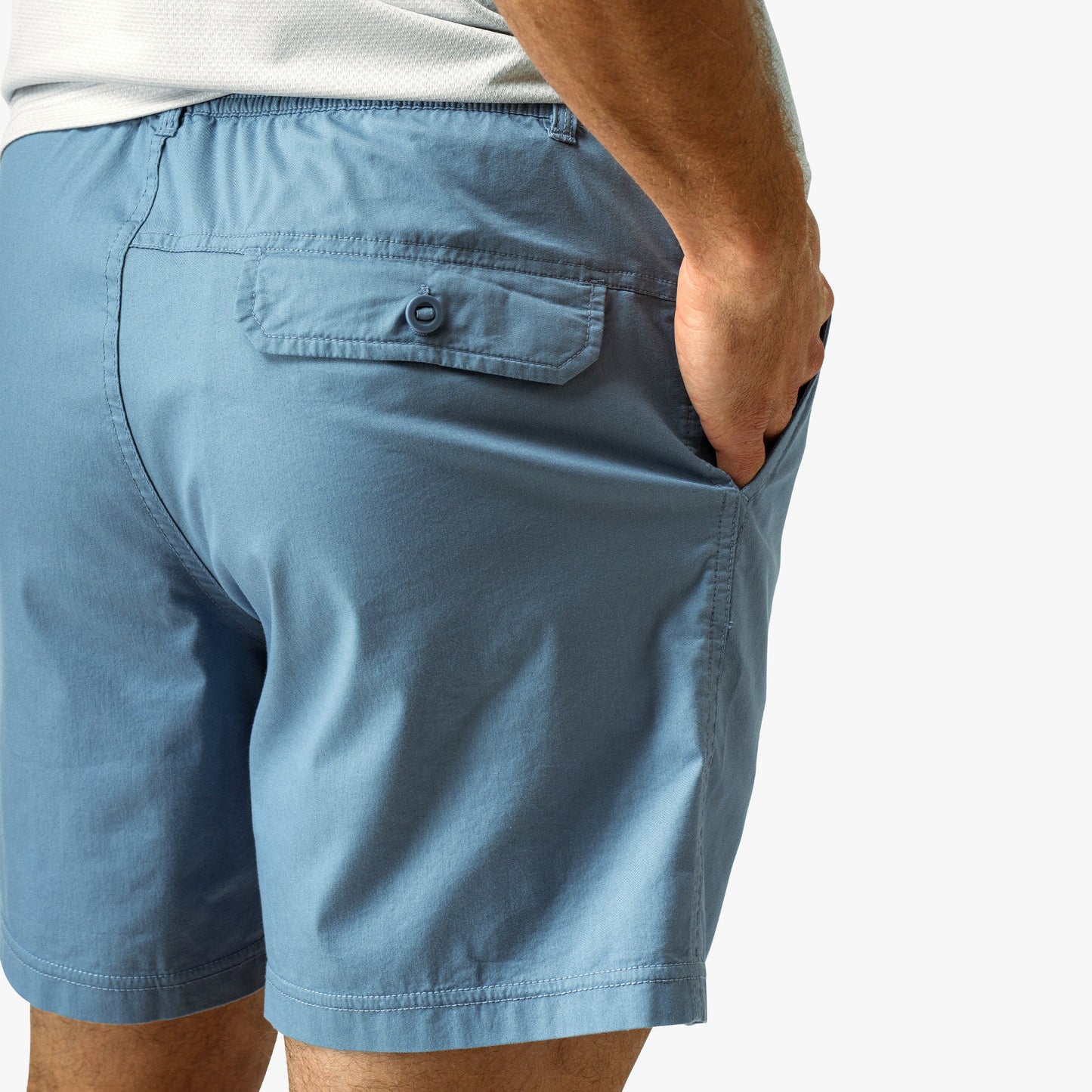 AFTCO Landlocked Stretch Shorts Blue Shadow