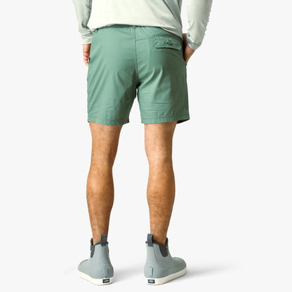 AFTCO Landlocked Stretch Shorts Blue Shadow