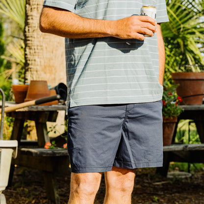 AFTCO Landlocked Stretch Shorts Blue Shadow