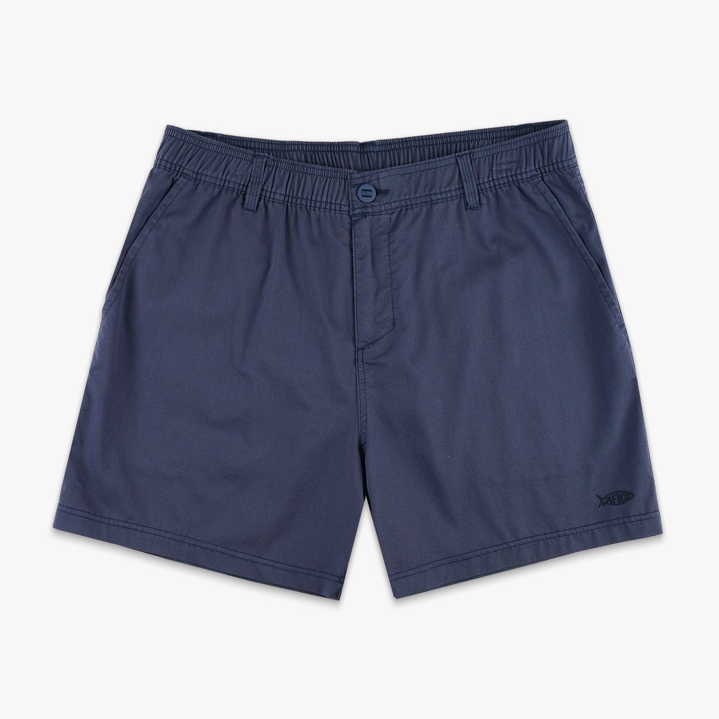 AFTCO Landlocked Stretch Shorts Blue Shadow
