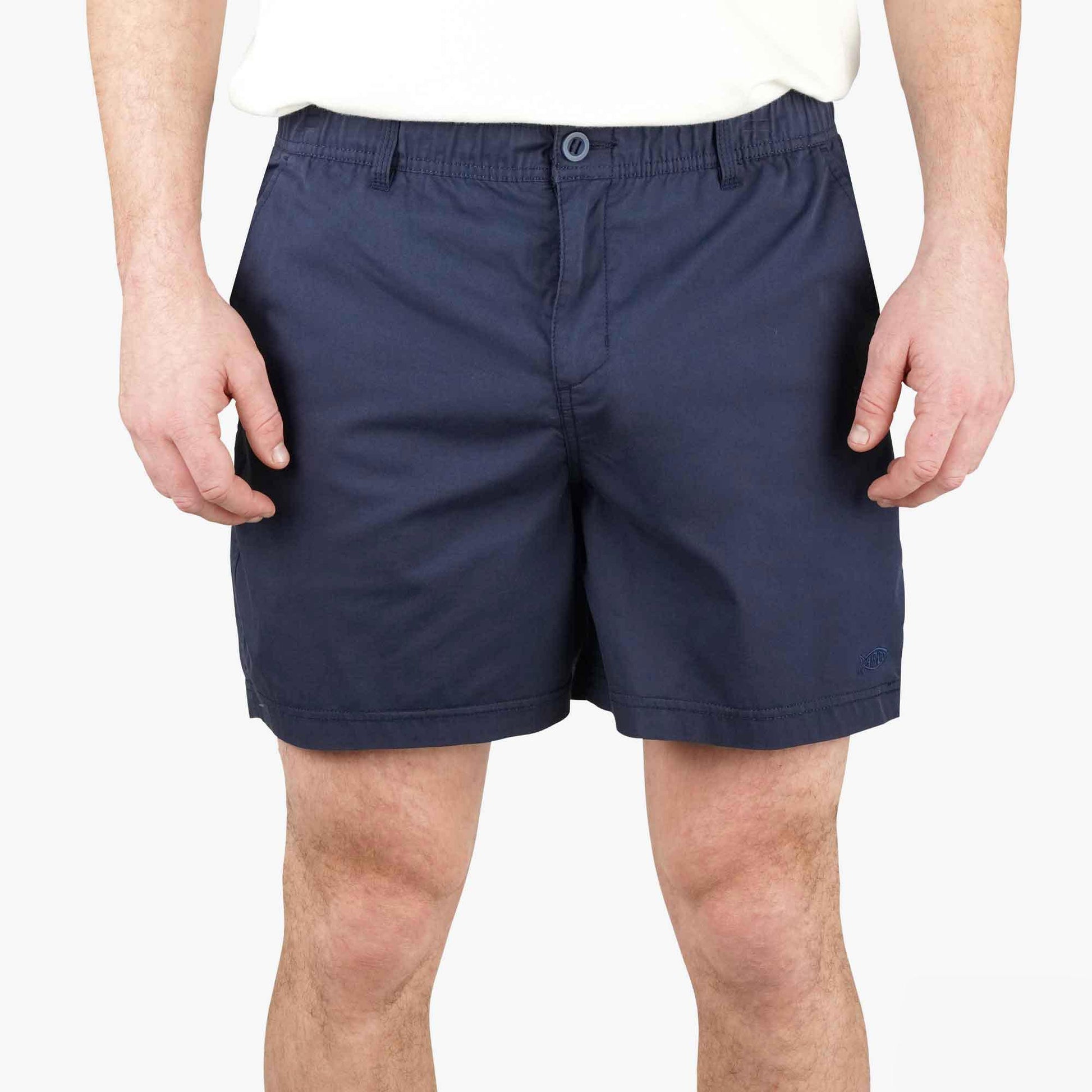 AFTCO Landlocked Stretch Shorts Blue Shadow
