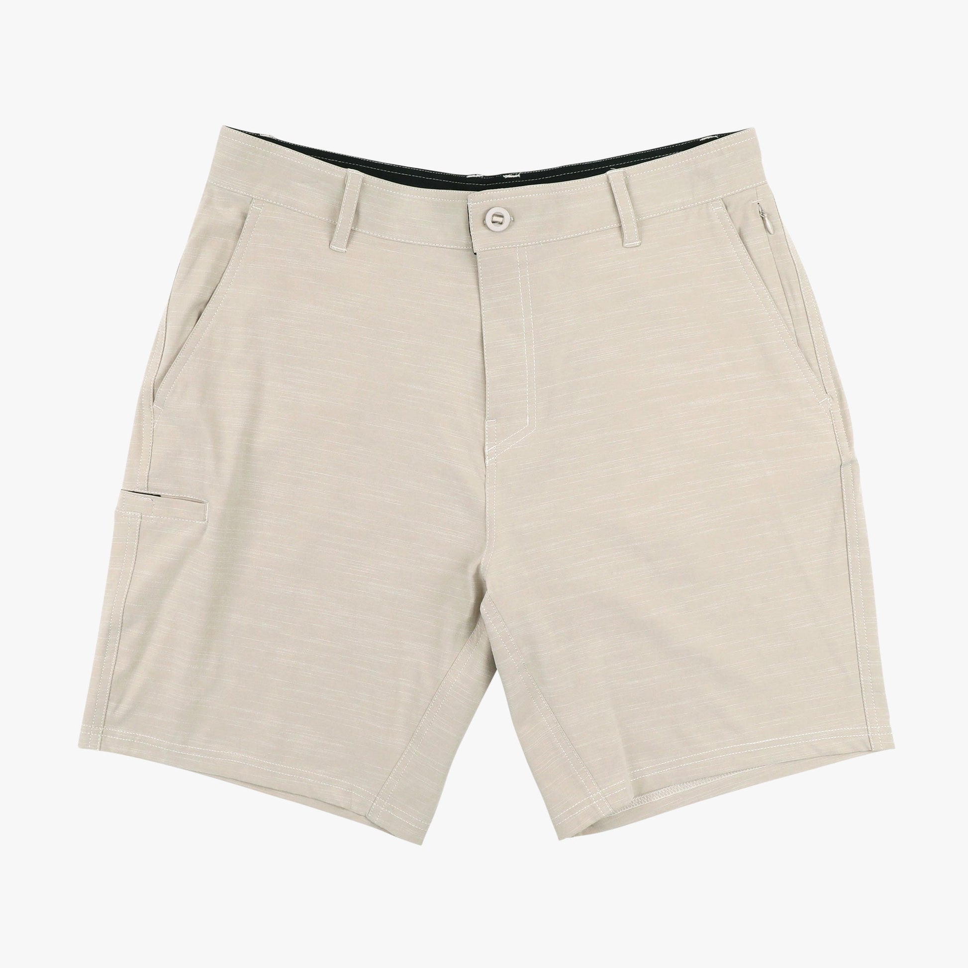 AFTCO 365 Hybrid Stretch Chino Fishing Shorts Khaki 7