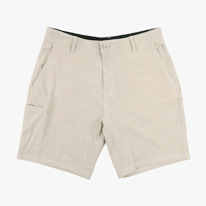 AFTCO 365 Hybrid Stretch Chino Fishing Shorts Khaki 7