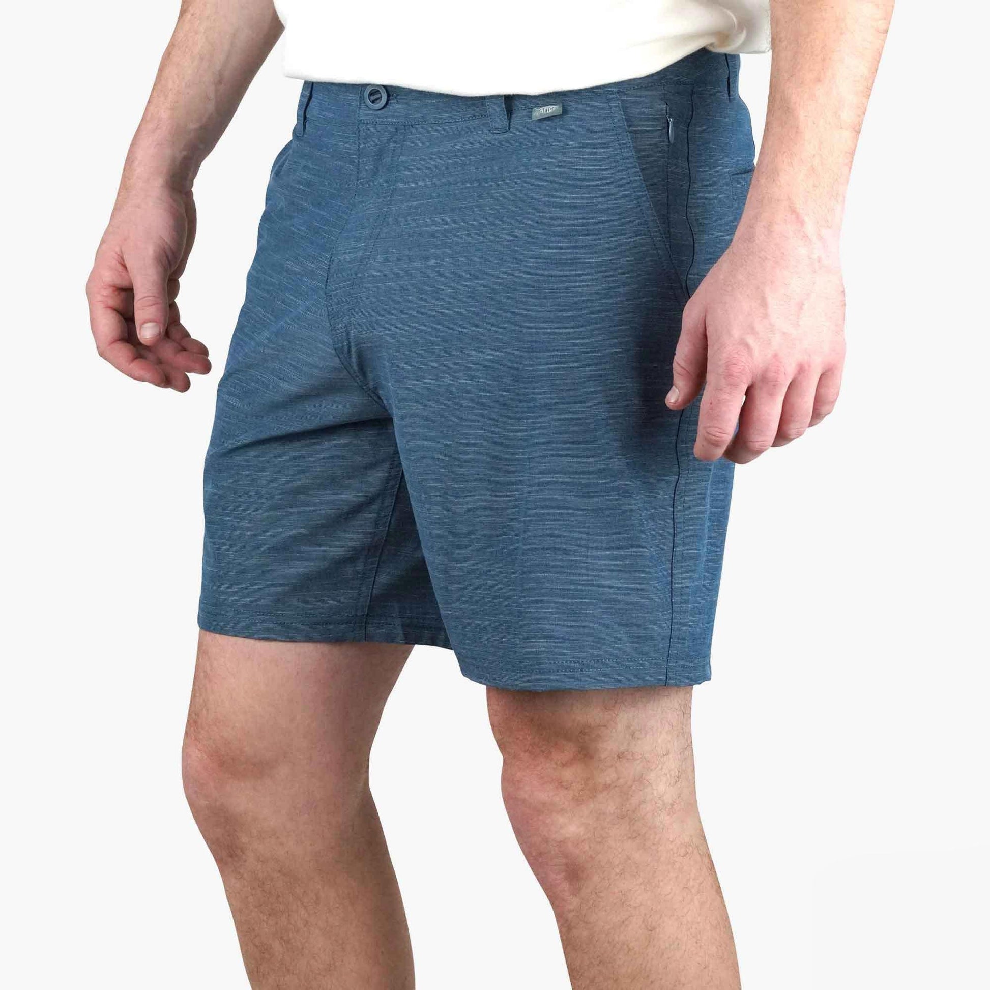 AFTCO 365 Hybrid Stretch Chino Fishing Shorts Khaki 7