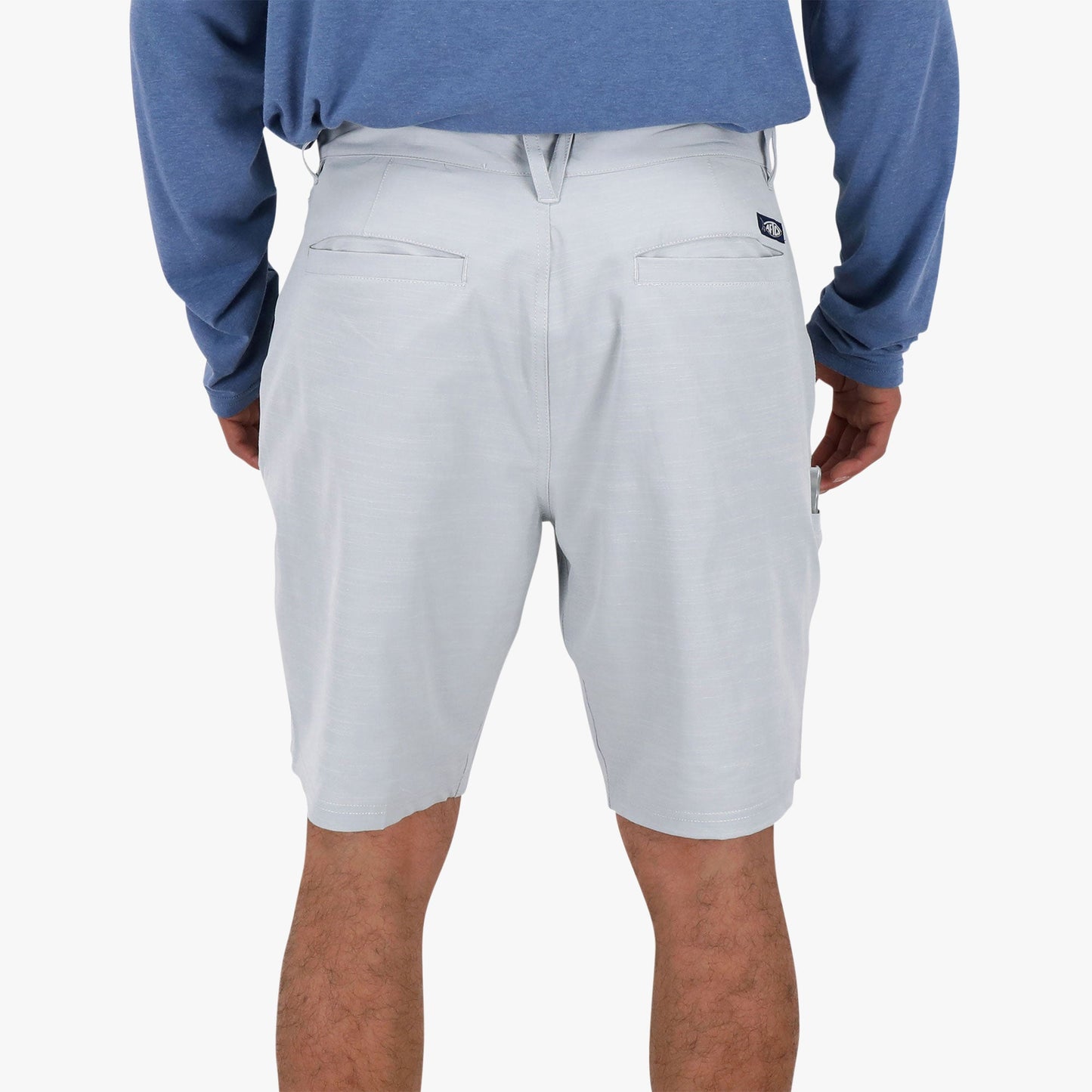 AFTCO 365 Hybrid Stretch Chino Fishing Shorts Khaki 7