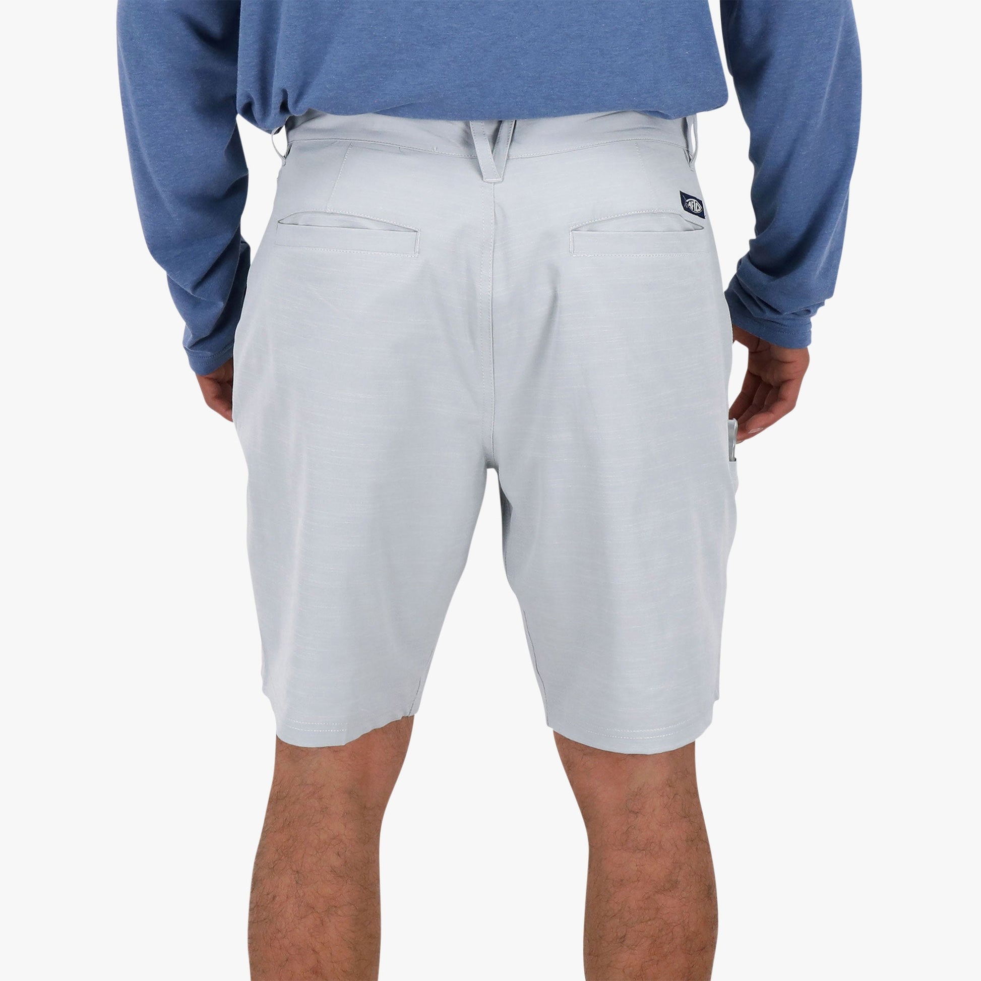 AFTCO 365 Hybrid Stretch Chino Fishing Shorts Khaki 7