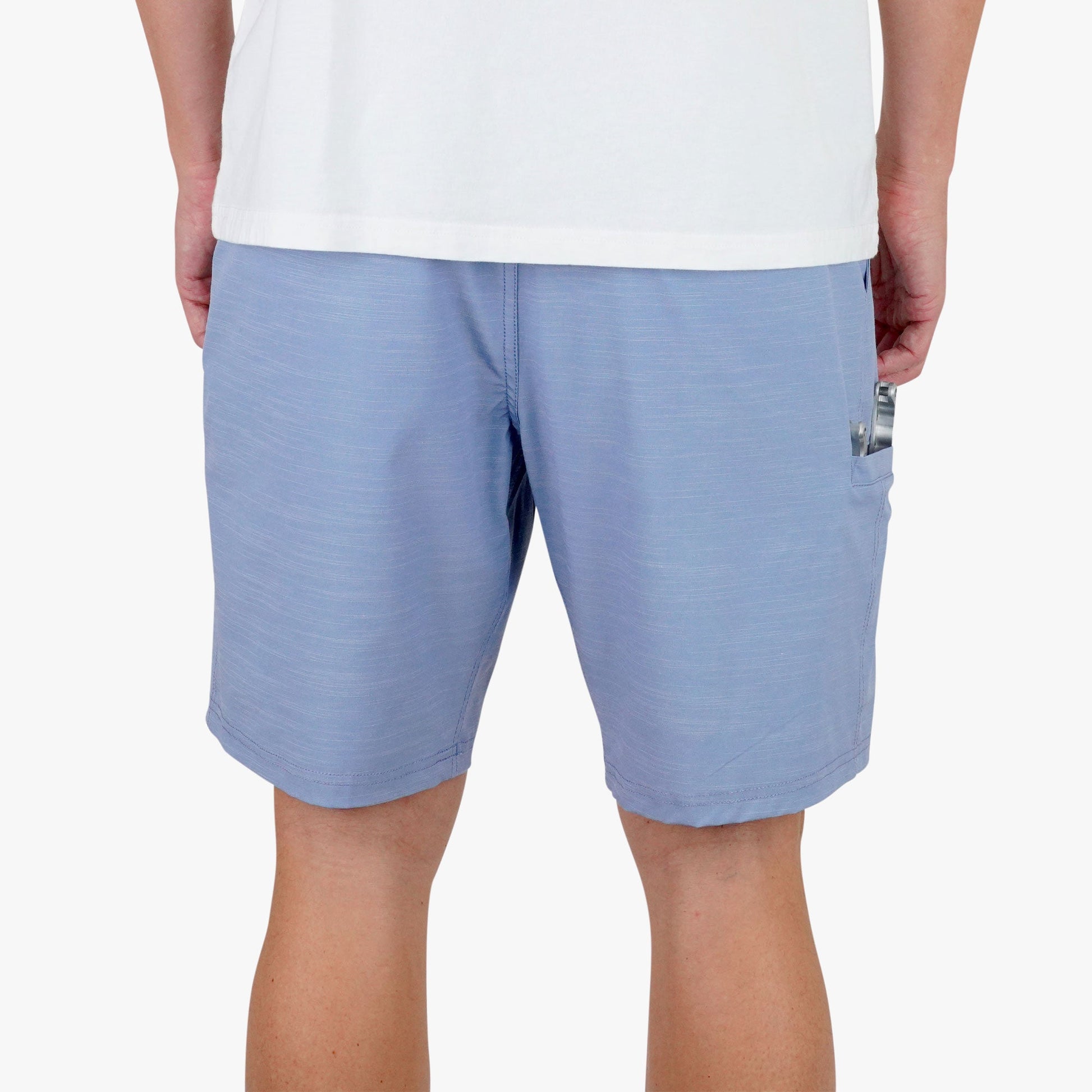 AFTCO 365 Hybrid Stretch Chino Fishing Shorts Khaki 7