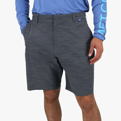 AFTCO 365 Hybrid Stretch Chino Fishing Shorts Khaki 7