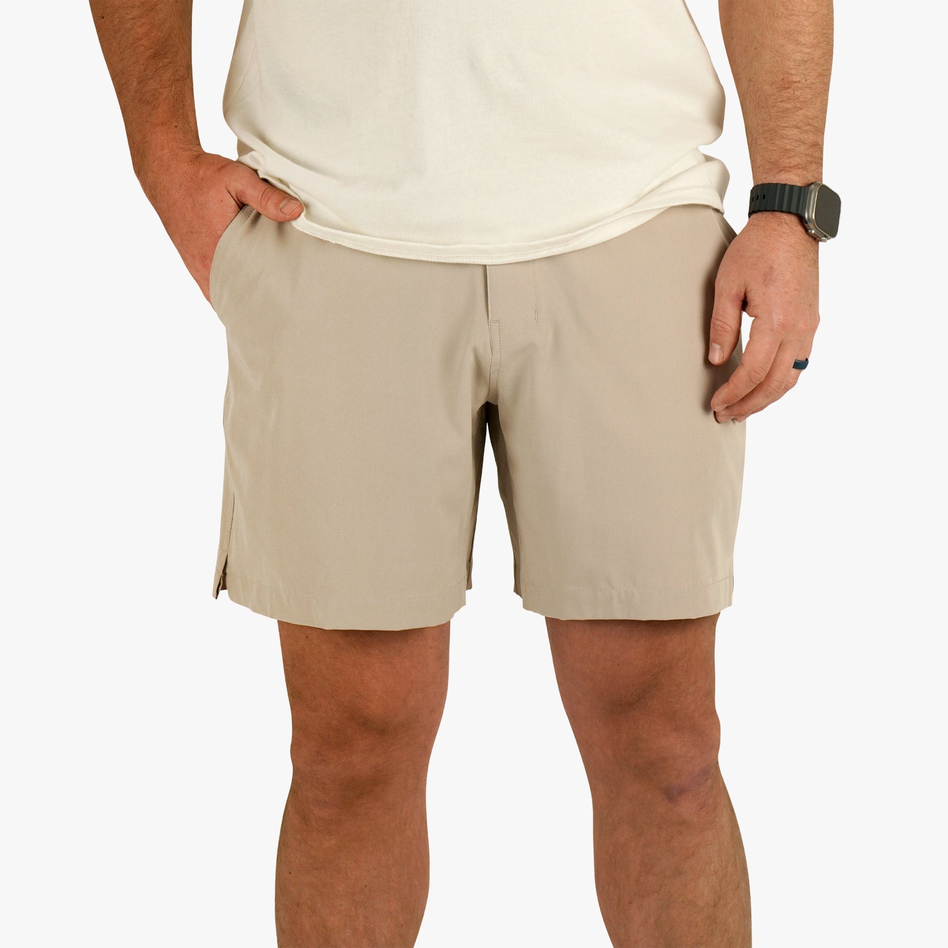 AFTCO Everyday Stretch Men's Casual Shorts Harbor Gray