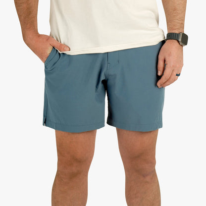 AFTCO Everyday Stretch Men's Casual Shorts Harbor Gray
