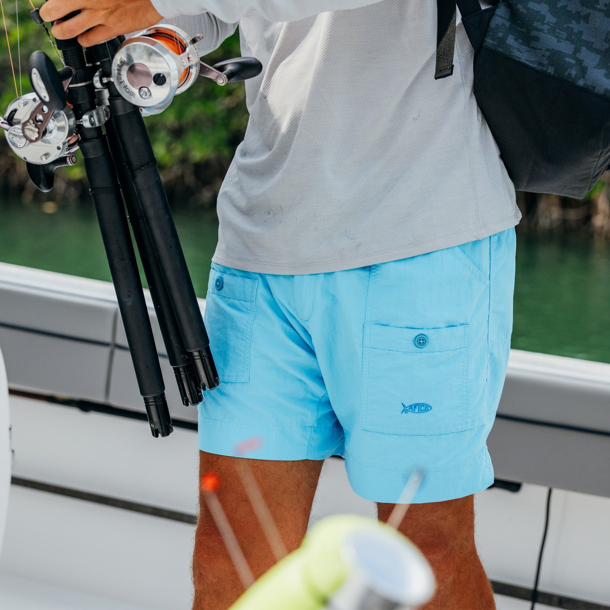 AFTCO Original Fishing Shorts by AFTCO Splish Splash