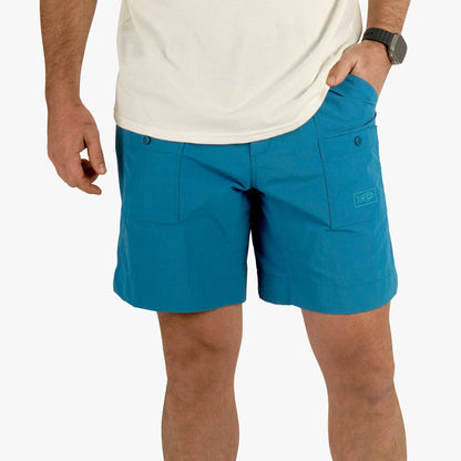 AFTCO Original Mens Fishing Shorts Long - Classic Colors - AFTCO Splish Splash