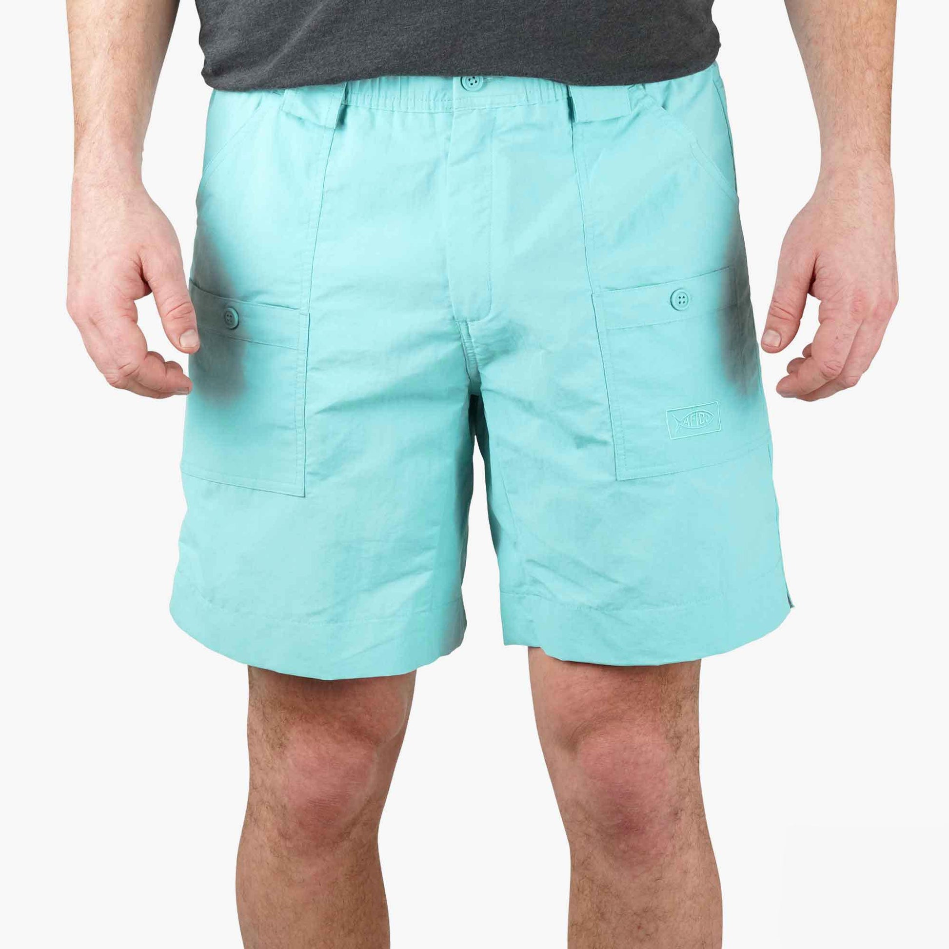 AFTCO Original Mens Fishing Shorts Long - Classic Colors - AFTCO Splish Splash