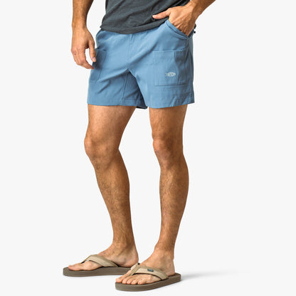 AFTCO Flex 01 Men's Fishing Shorts Captns Blue