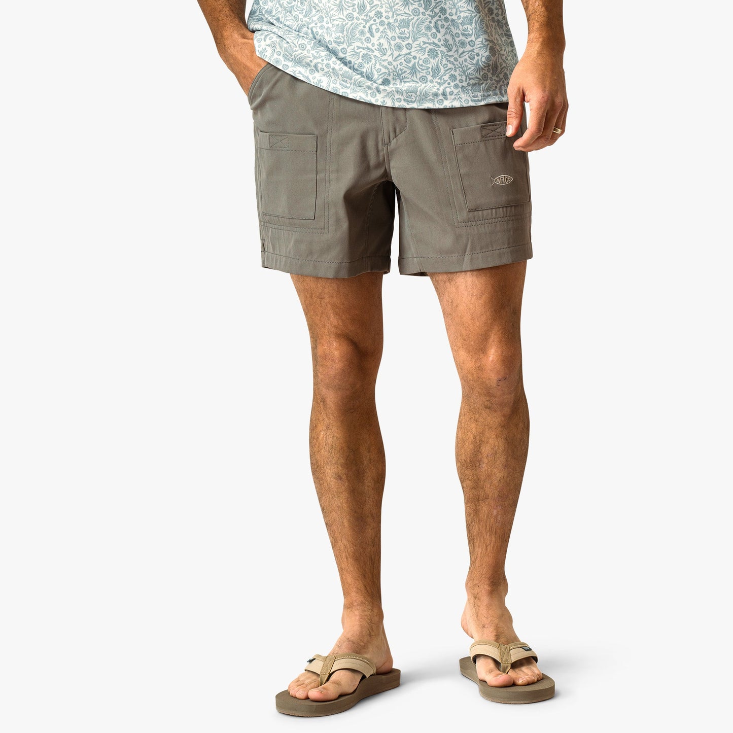 AFTCO Flex 01 Men's Fishing Shorts Captns Blue