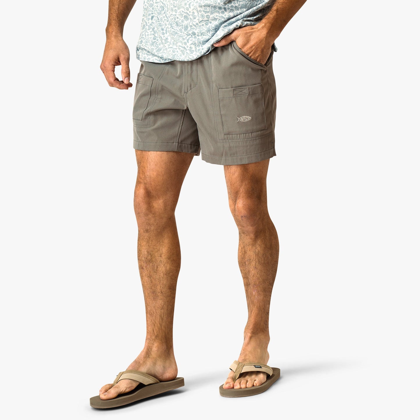 AFTCO Flex 01 Men's Fishing Shorts Captns Blue