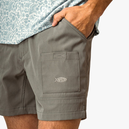 AFTCO Flex 01 Men's Fishing Shorts Captns Blue