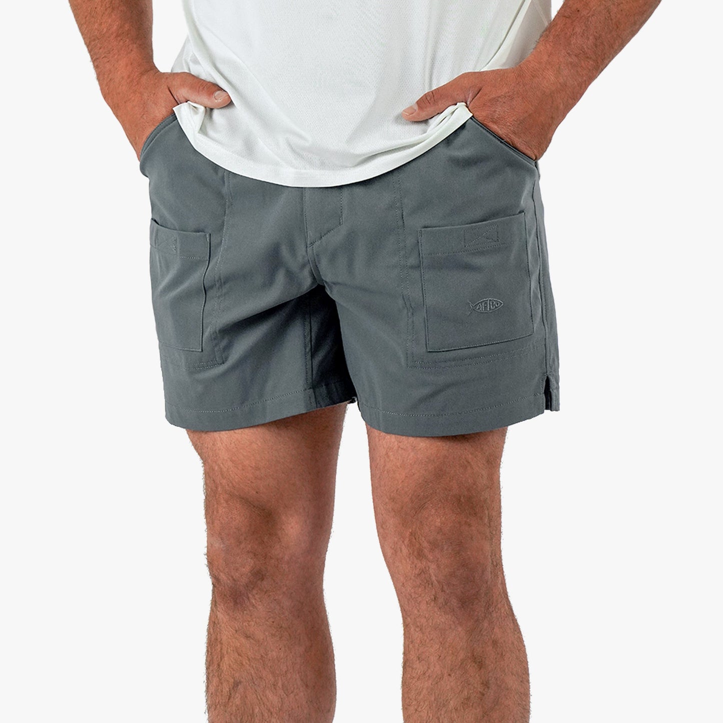 AFTCO Flex 01 Men's Fishing Shorts Captns Blue
