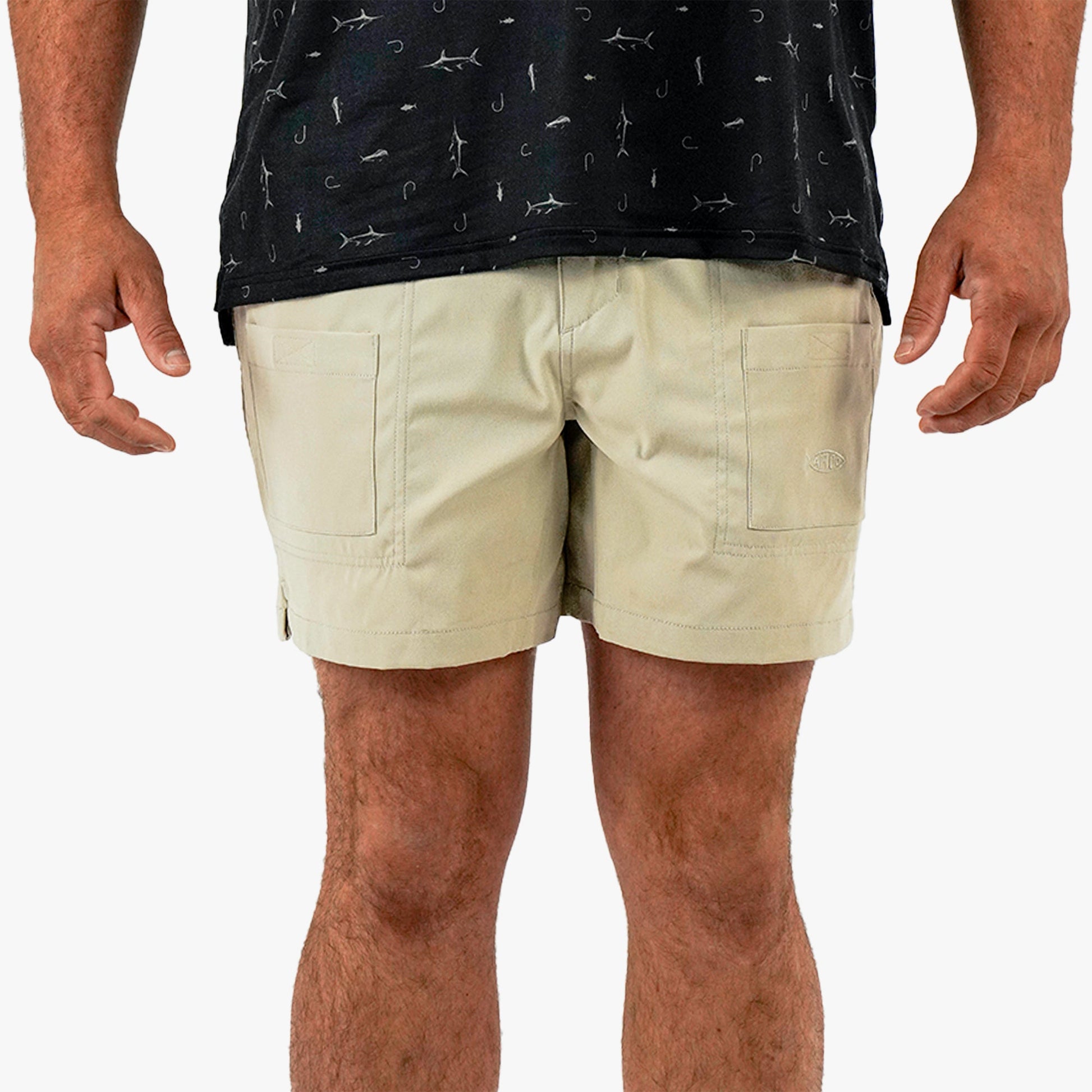 AFTCO Flex 01 Men's Fishing Shorts Captns Blue