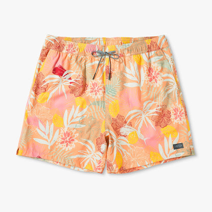 AFTCO Strike Printed Swim Trunks Sunrise