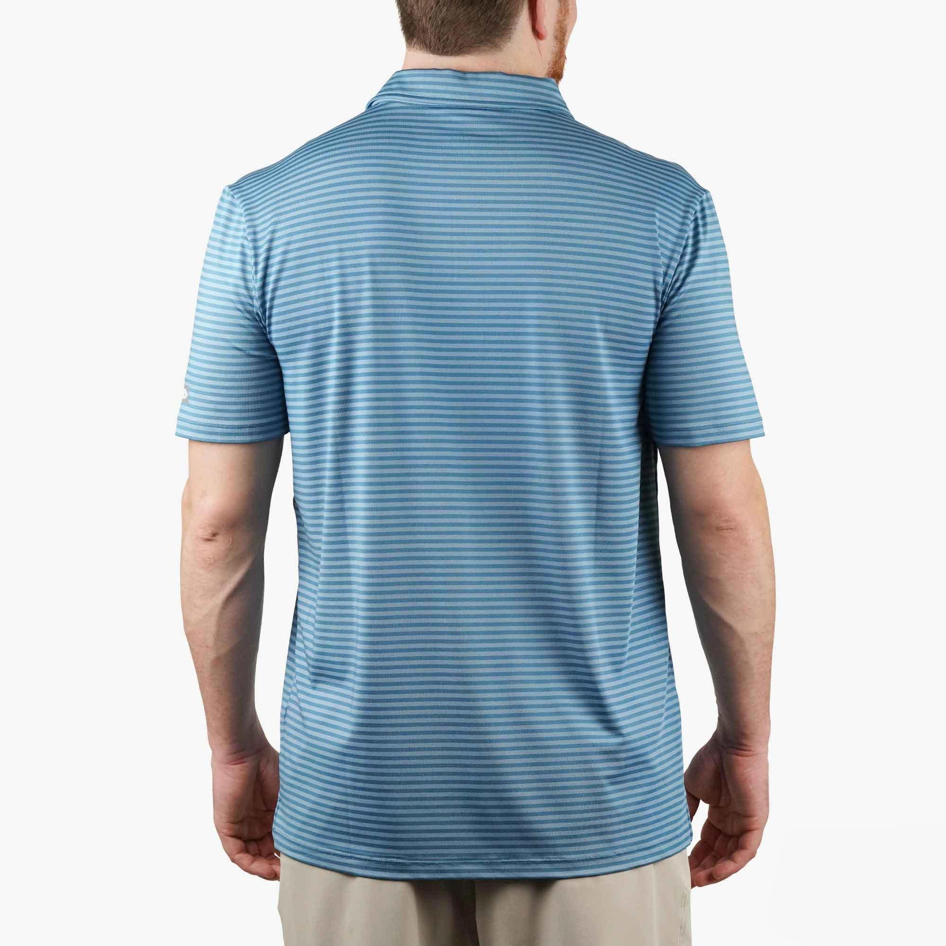 AFTCO Link Performance Polo Beach Glass