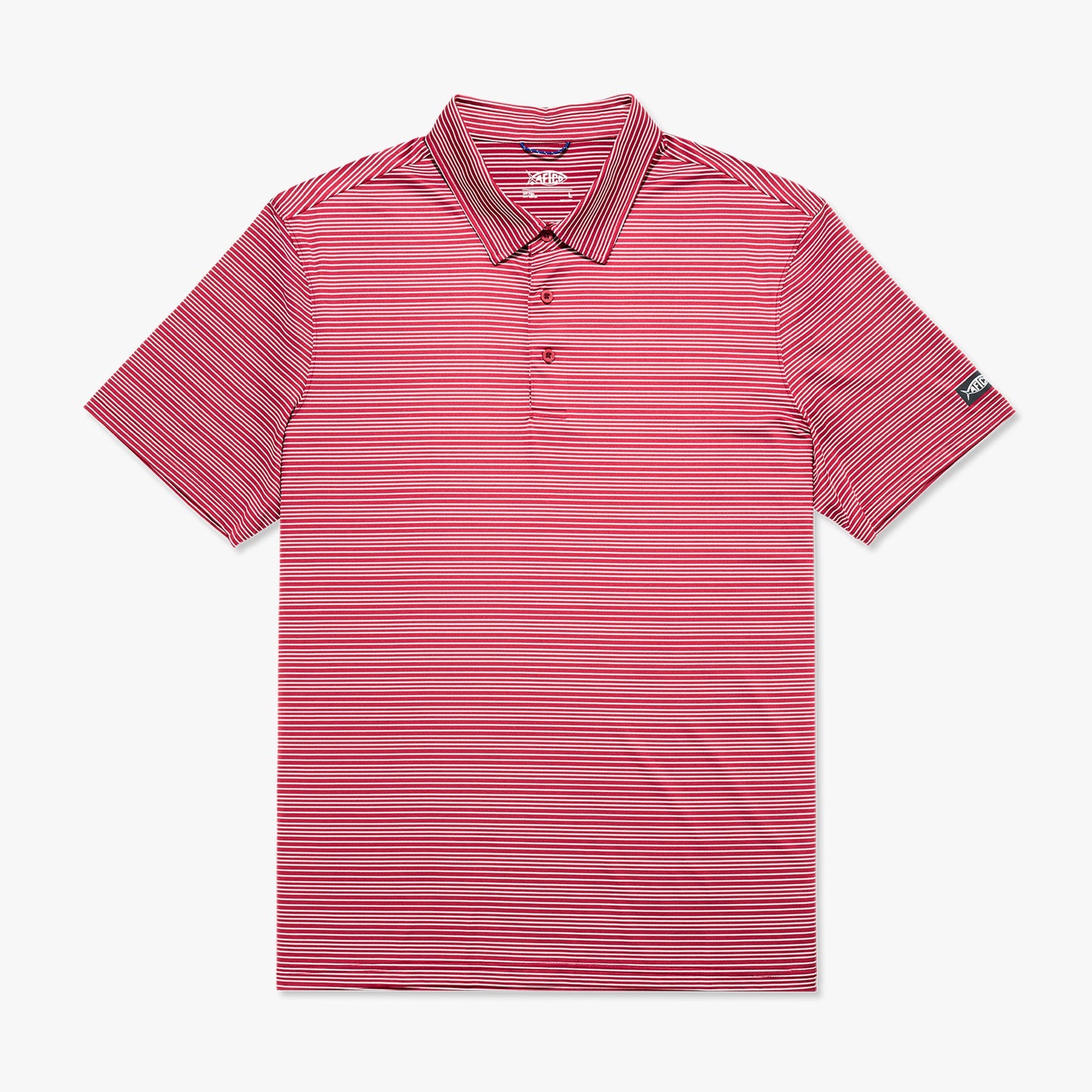 AFTCO Link Performance Polo Beach Glass